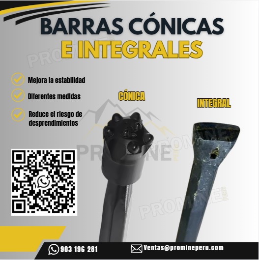 We Offer Tapered and Integral Drill Rods for Mining