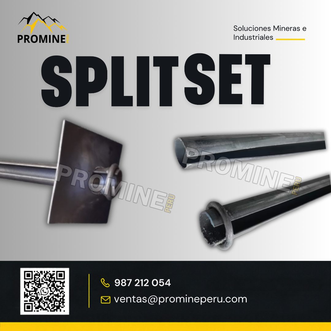 Servicio de splitsets de perforación para soluciones mineras