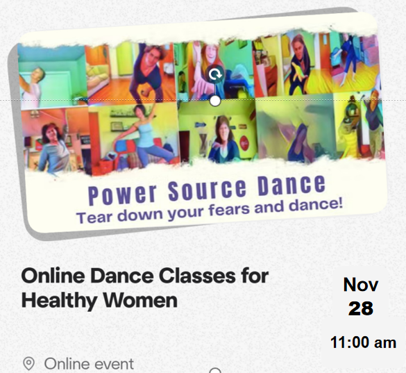 Clases de baile en línea para mujeres saludables64440068936833120