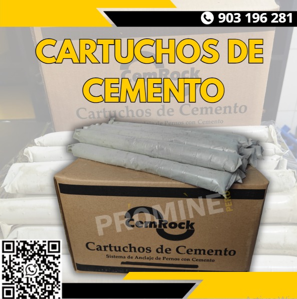 Servicio de anclaje químico con cartuchos de cemento