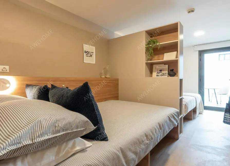 Estudio Doble con Terraza