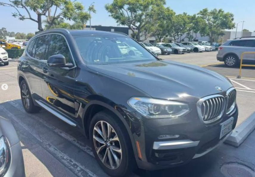 2019 BMW X3 SDRIVE30I SPORT UTILITY 4D63615377626241120