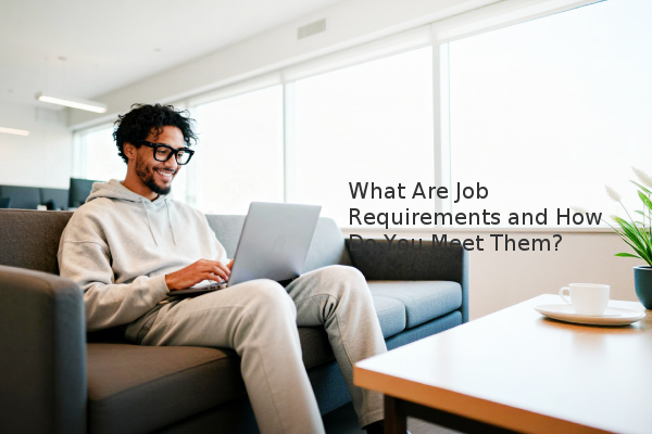 Job requirements Job requirements