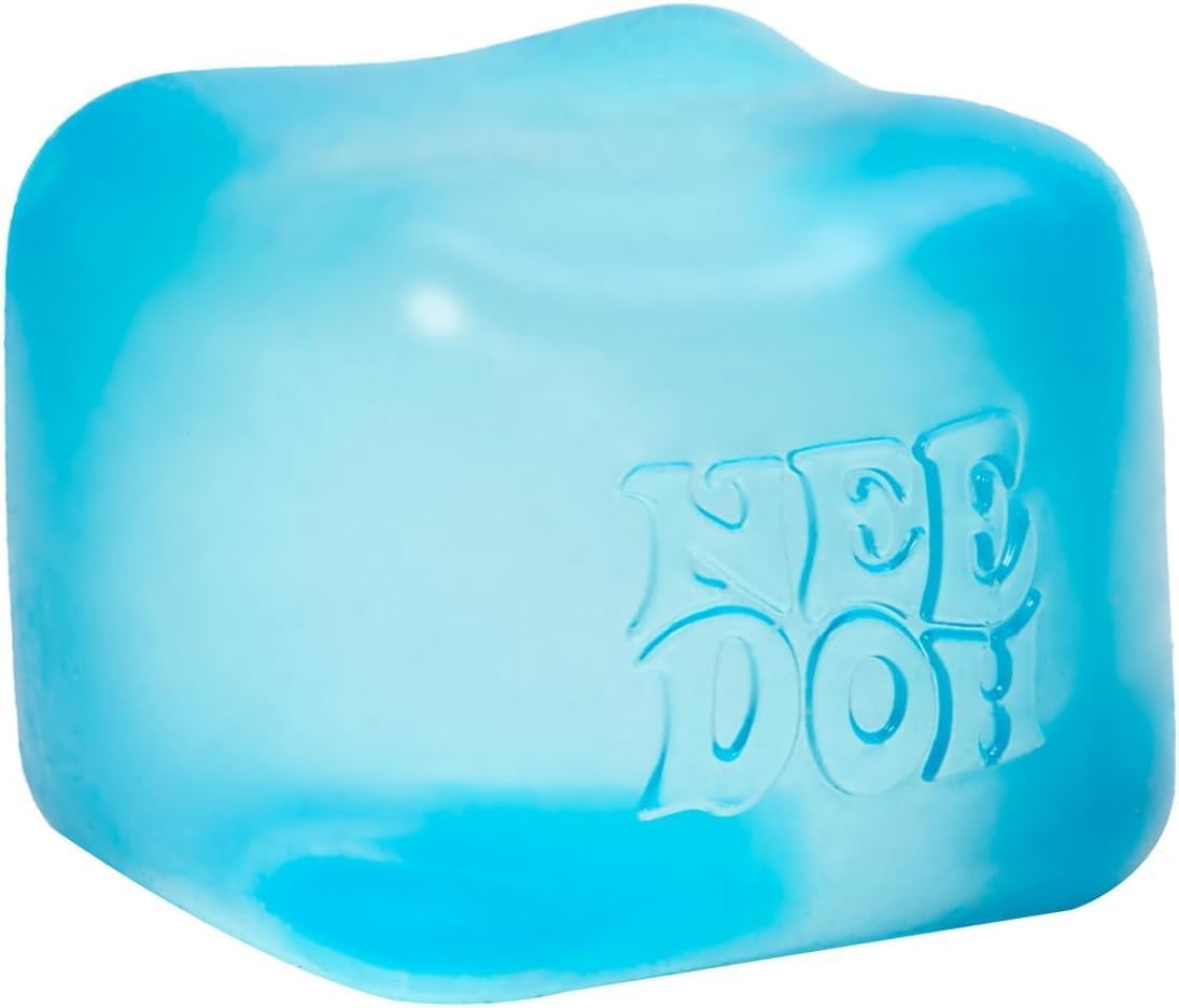 Schylling NeeDoh Nice Cube Juguete Sensorial de Compresión con Superficie Sólida y Suave, Cubo de 2.25"63700952593411120
