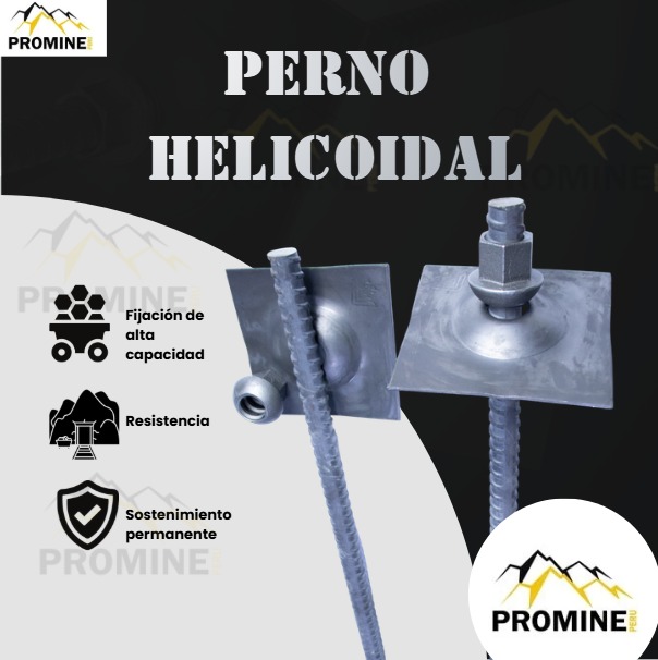 Servicio de Pernos Helicoidales para Soporte Permanente