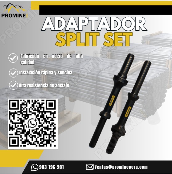 Ofrecer Servicio de Adaptador Split Set para Minería