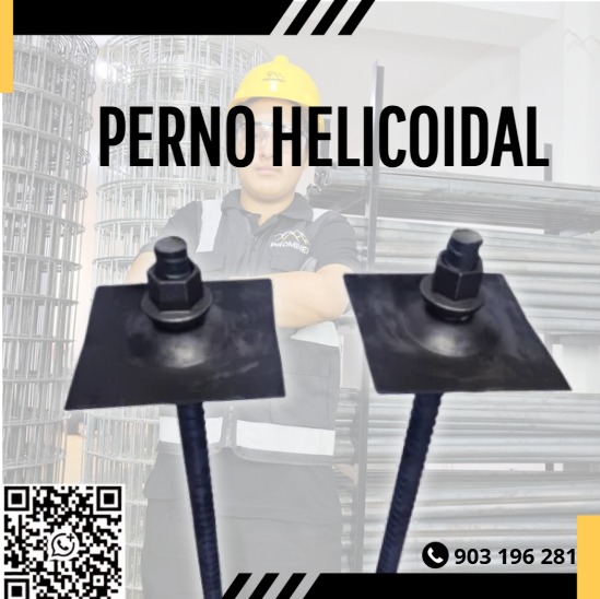 Servicio de sostenimiento minero con pernos helicoidales