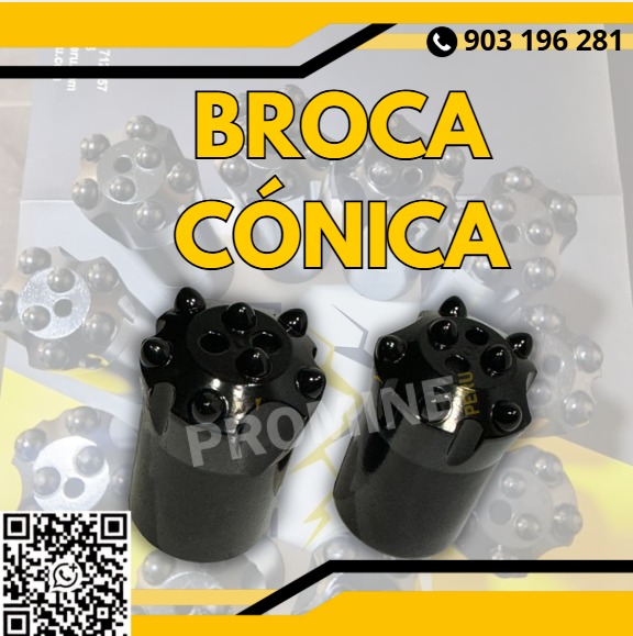 Venta de Brocas Cónicas de Carburo de Tungsteno