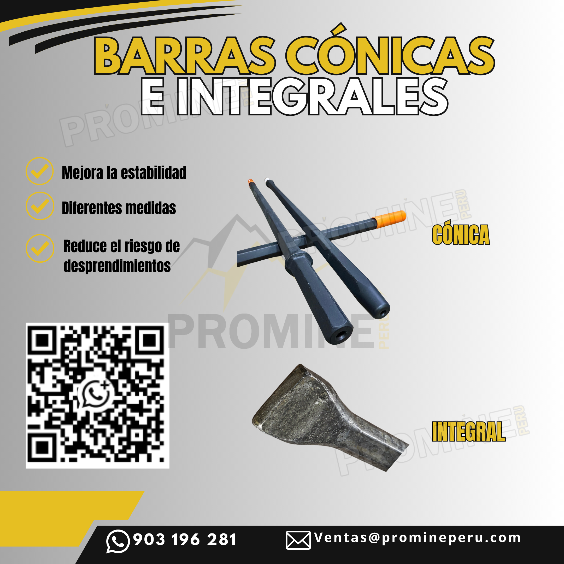 Tapered and Integral Drill Rods Service