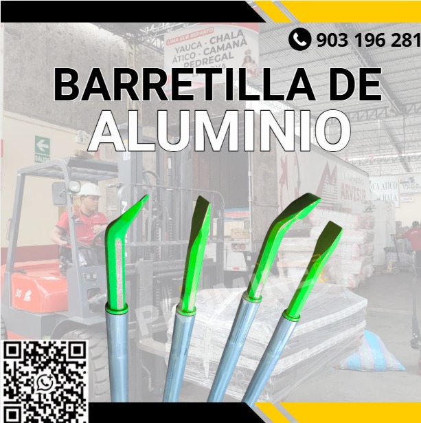 Venta de barretillas de aluminio para desquinche