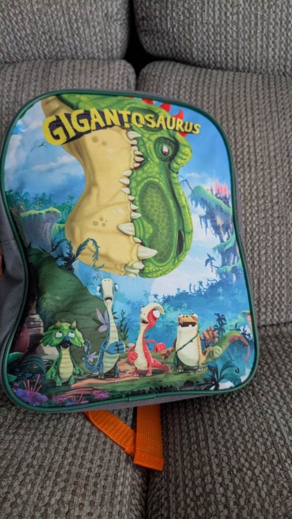Gigantosaurus Kids Backpack - Good Used Condition For Sale