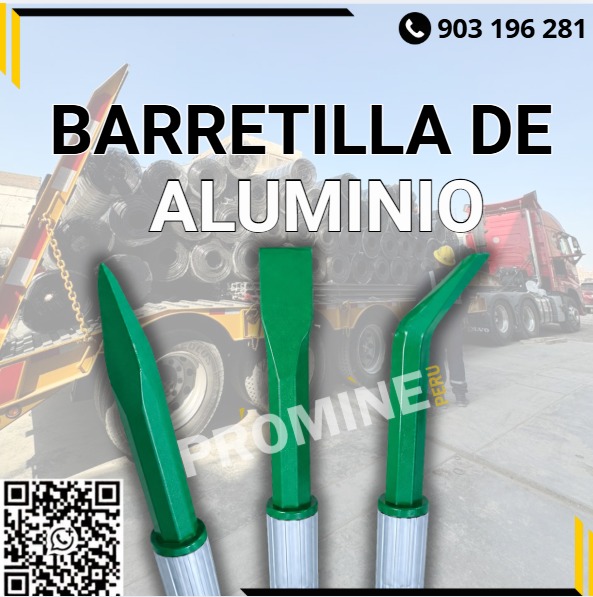 Suministro de Barretillas de Aluminio para Minería Subterránea