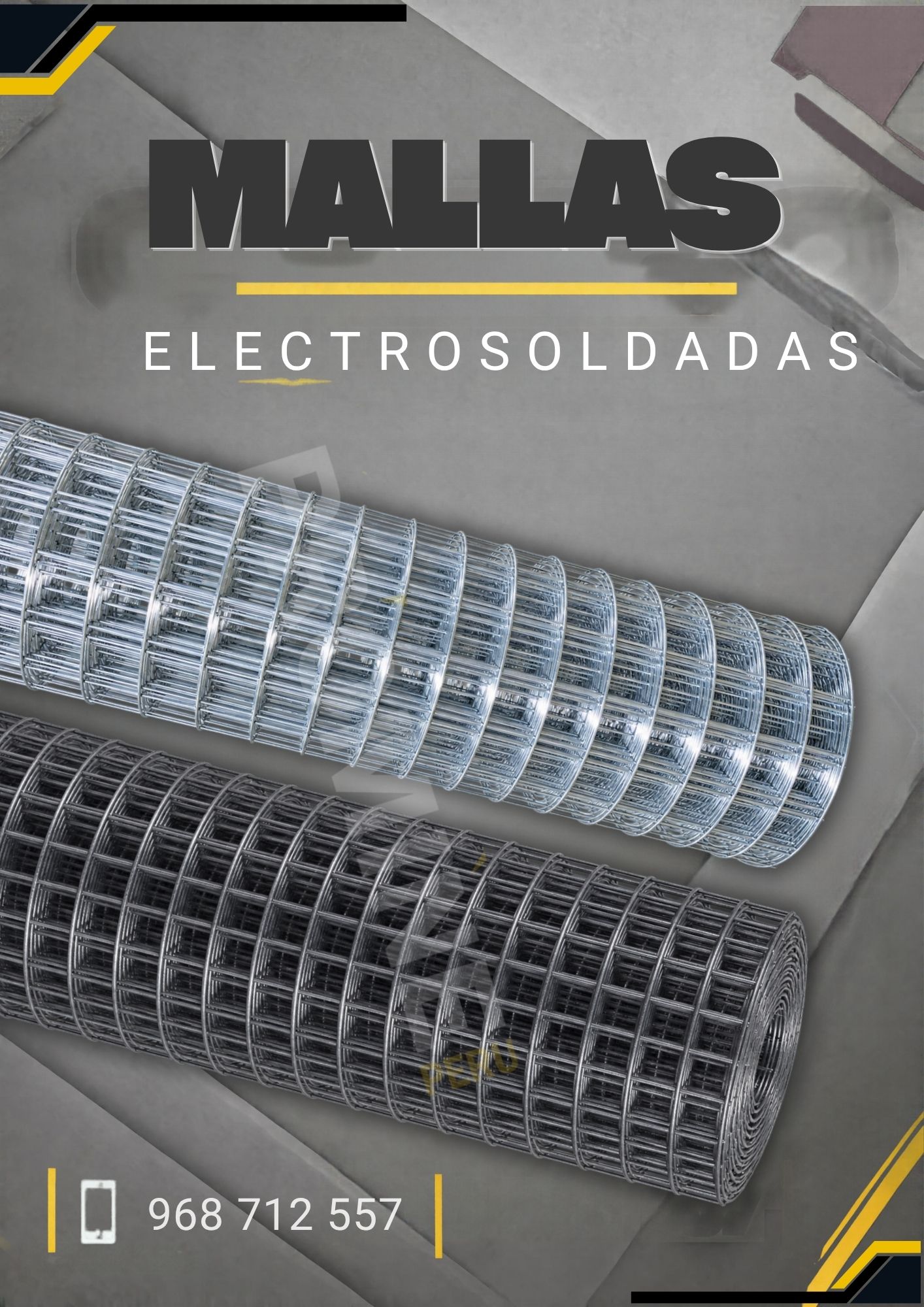 Servicio de mallas electrosoldadas para construcción y minería