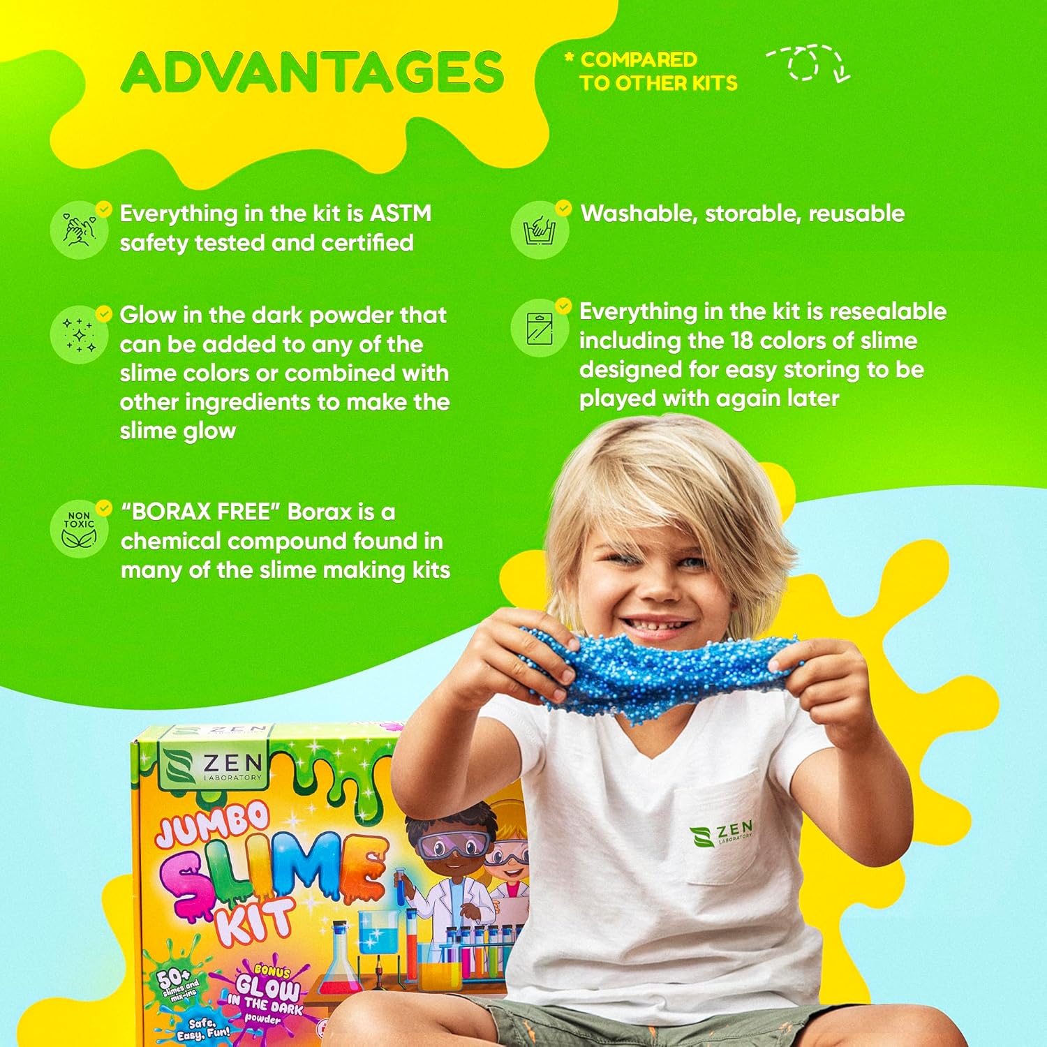 Ultimate Slime DIY Slime Making Kit for Kids 7-12 Years Old63700285022081122