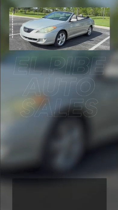🏁2006 TOYOTA SOLARA SLE CONVERTIBLE🏁
