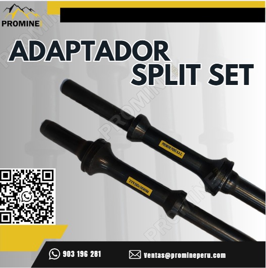 Adaptador Split Set: Suministramos Componentes para Minería