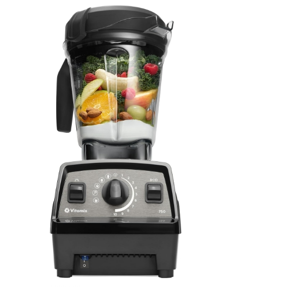 Vitamix Propel Series 750 Blender, Professional Grade Blender 4 Presets + Self-Cleaning, Smoothie, Frozen Dessert, Soups and Dips, 64-oz Pitcher Black63048709386369120