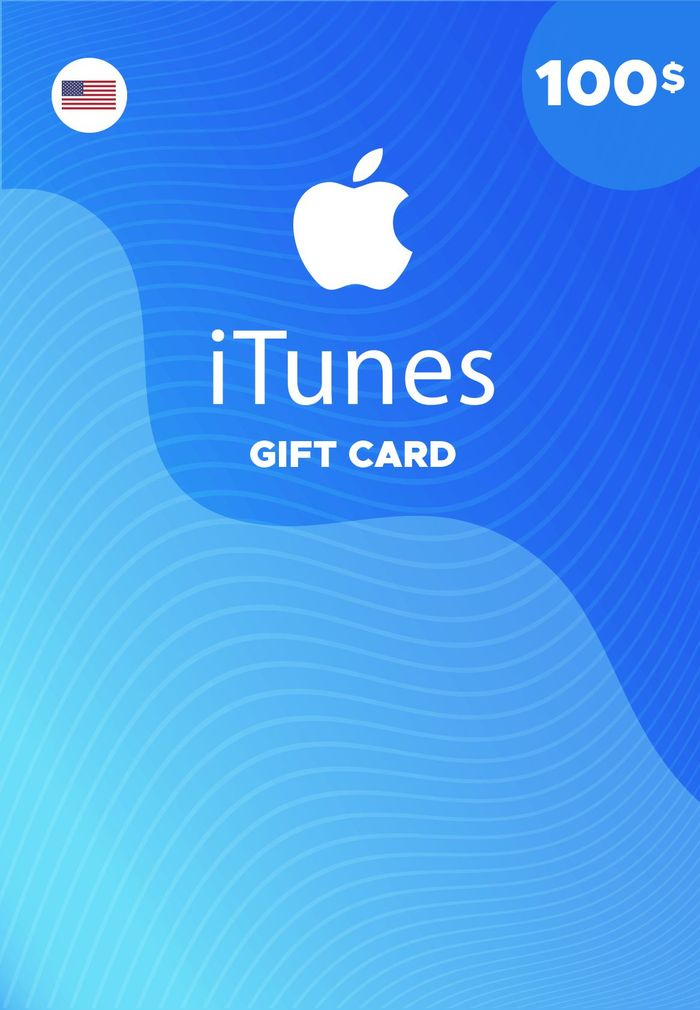 100 USD  Tarjeta de regalo Apple iTunes Llave de iTunes ESTADOS UNIDOS62968708419459125