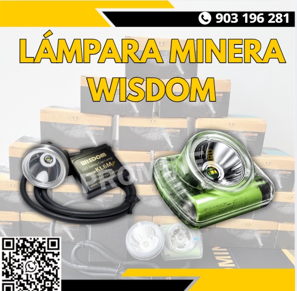 Servicio de suministro de lámparas mineras LED inalámbricas