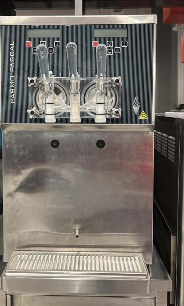 Ice cream machine for sale, made in the USA, brand new, light use