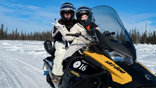 <1 Day> [30-Minute Snowmobile Experience] Fairbanks 9-Hotel Pickup & Drop-off + Thrilling Ride Through the Snow, Ignite Your Adrenaline (Daily Departure / Minimum 2 People / Duration Approx. 2 Hours)64113039673091120