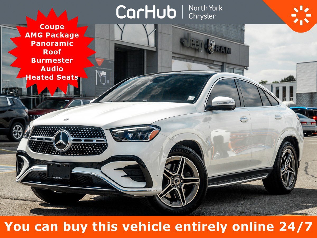 2024 Mercedes-Benz GLE 450 Coupe AMG Package Panoroof Burmester Audio Hea