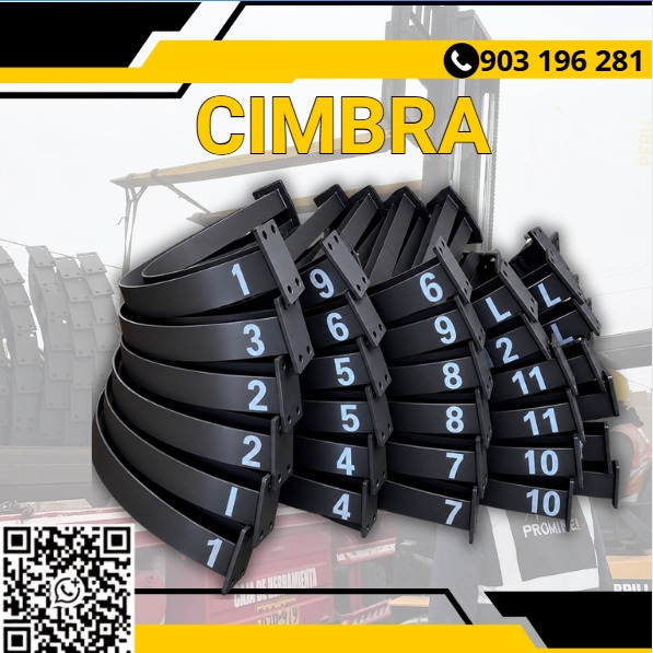 Servicio de suministro de cimbras metálicas de alta resistencia
