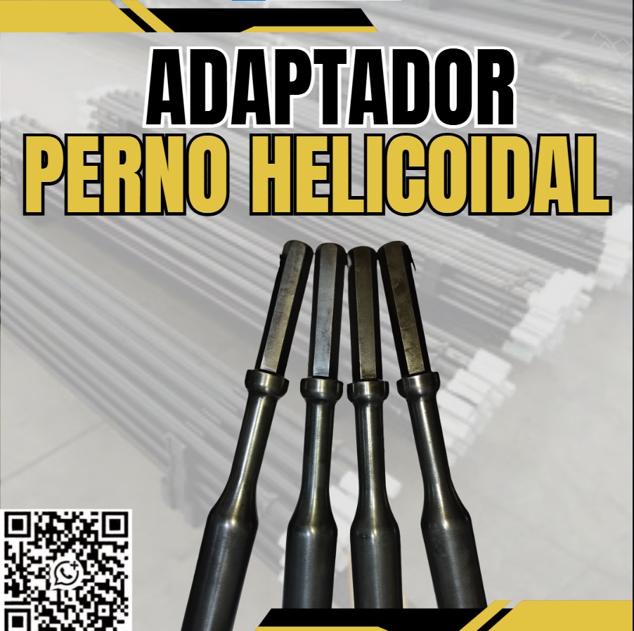 Servicio de venta de adaptadores para pernos helicoidales