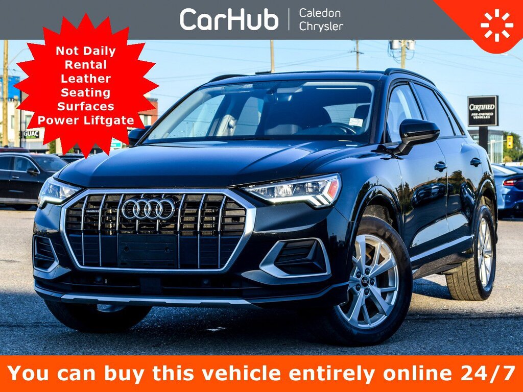 2022 Audi Q3 Komfort Quattro Pano Sunroof Leather Heated Front