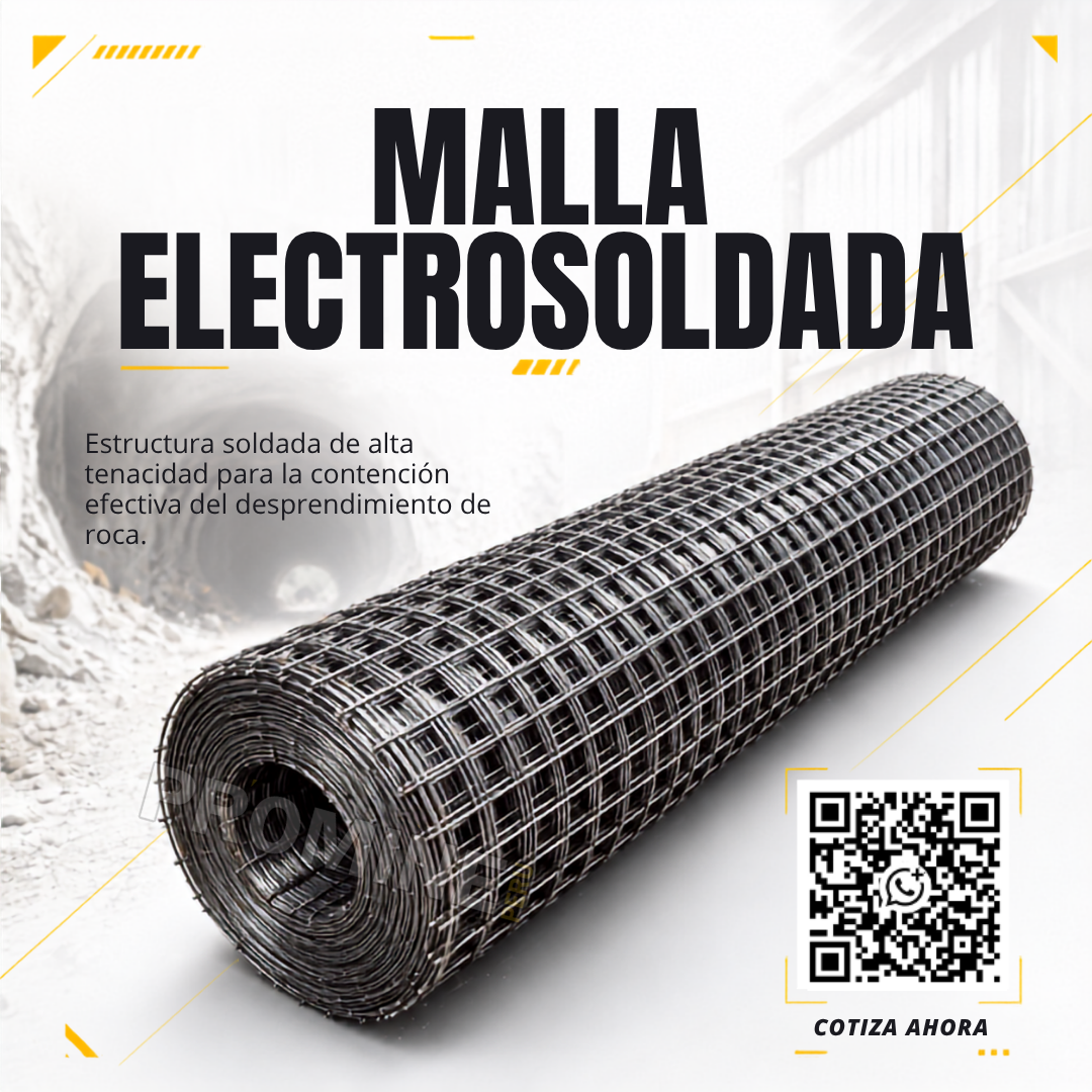 Ofrecer Mallas Electrosoldadas para Contención de Rocas Servicio
