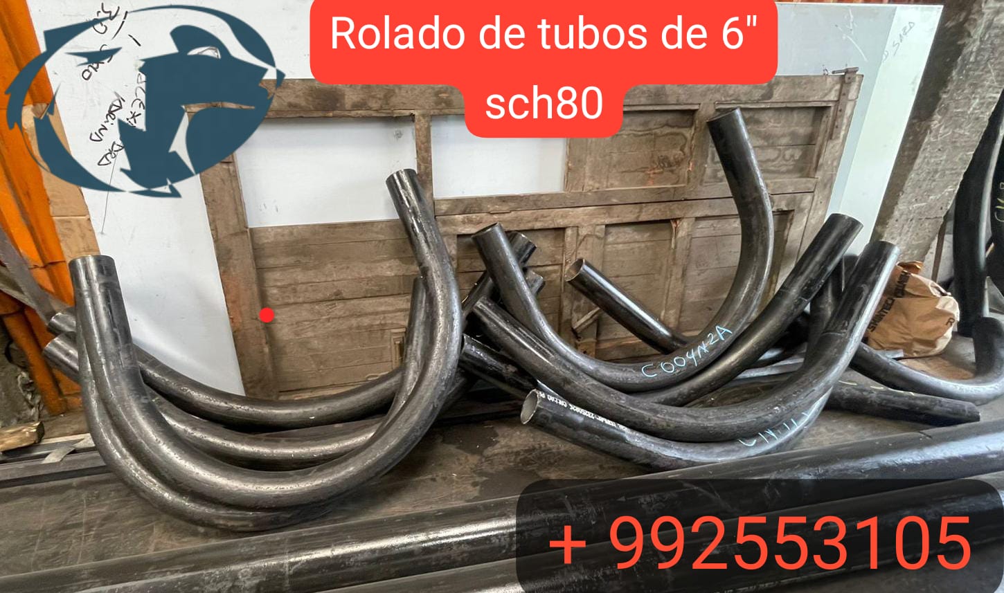 Servicio de rolado de tubería y perfiles metálicos