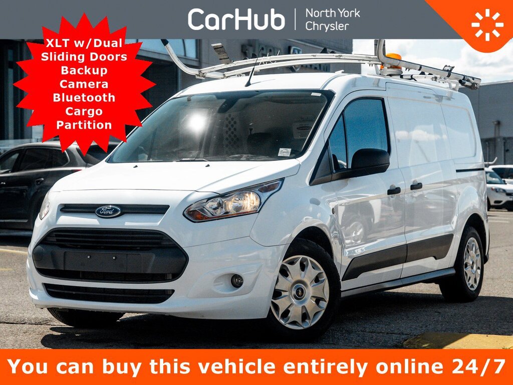 2018 Ford Transit Connect Van XLT w/Dual Sliding Doors Backup Cam Bluetooth