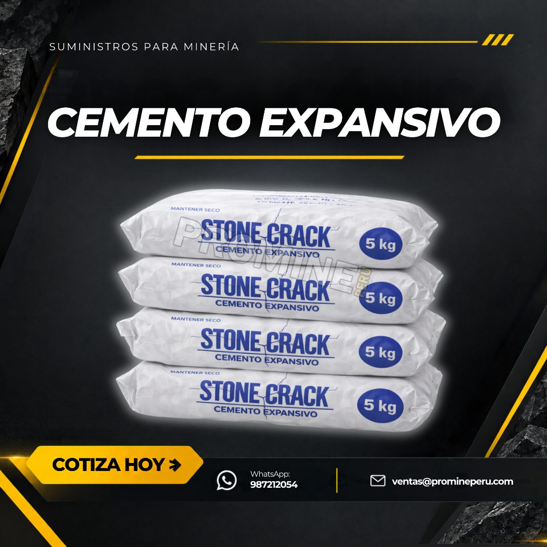 Expansive Cement Supply for Mining