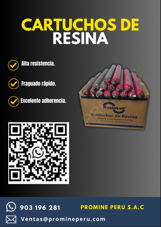 Servicio Profesional de Anclaje con Cartuchos de Resina