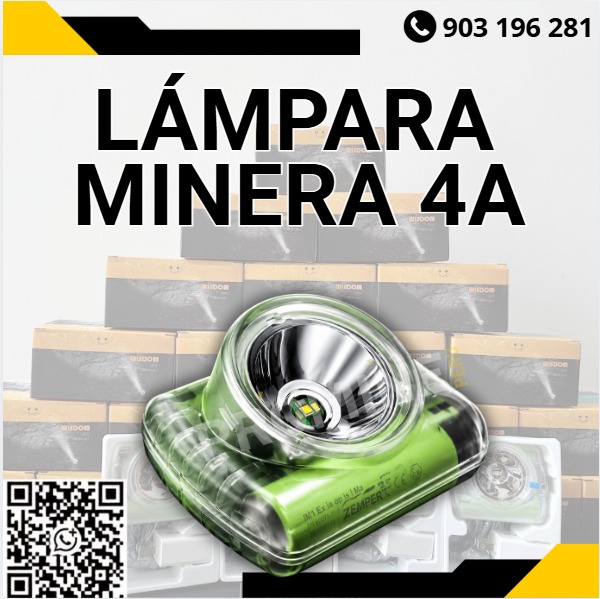 Servicio de venta de lámparas mineras LED