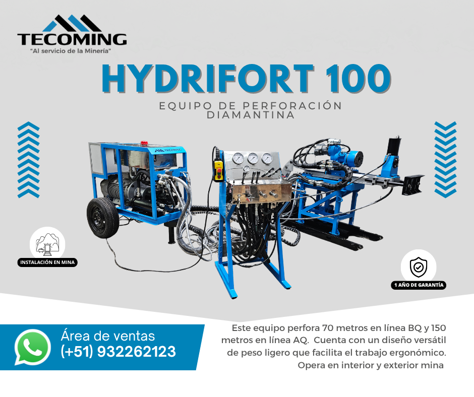 HYDRIFORT 100 Diamond Drilling Service