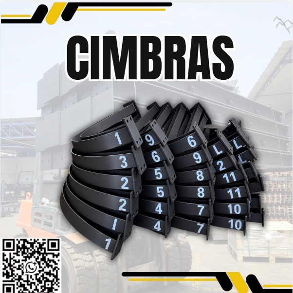 Servicio de suministro de cimbras metálicas para minería