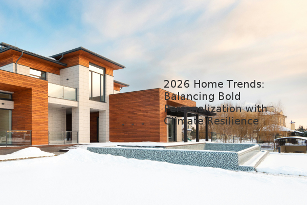2026 Home Trends: Balancing Bold Personalization with Climate ...
