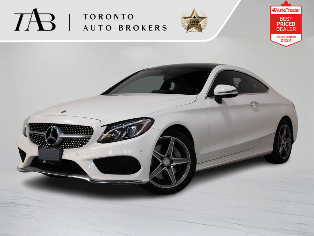 2017 Mercedes-Benz C 300 C 300 COUPE AMG PKG RAER CAM NAV
