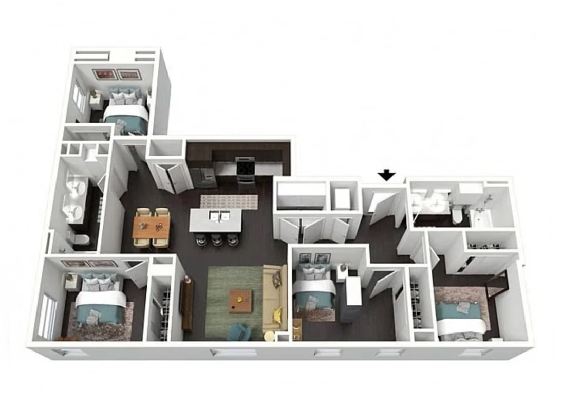 Skyloft, habitación en Austin en casa de 4 dormitorios y 2 baños | Stubb's D64240909707395120