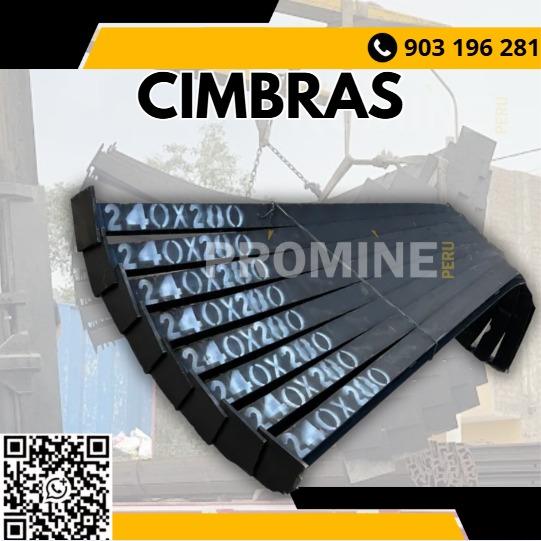 Servicio de suministro de cimbras de acero