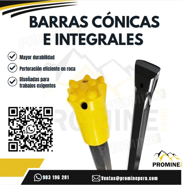 We Provide Integral Tapered Bars for Mining with Experience
