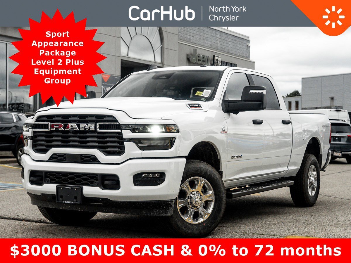 2025 RAM 2500 Big Horn 4x4 6'4'' Box Sport Appearance Package Le