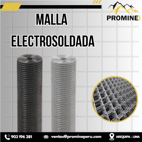 Proveer Malla Electrosoldada para Contención de Desprendimientos