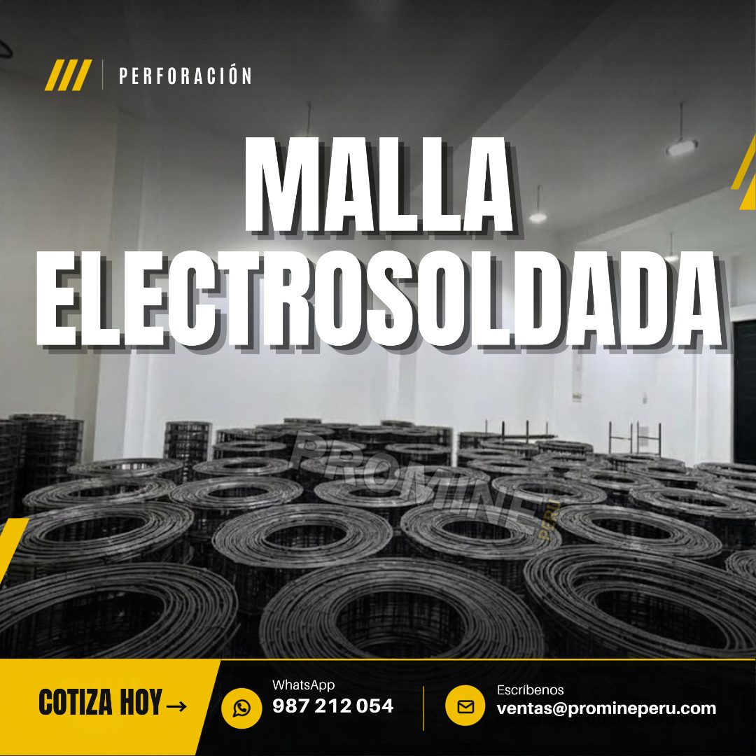 Servicio de malla electrosoldada para perforación