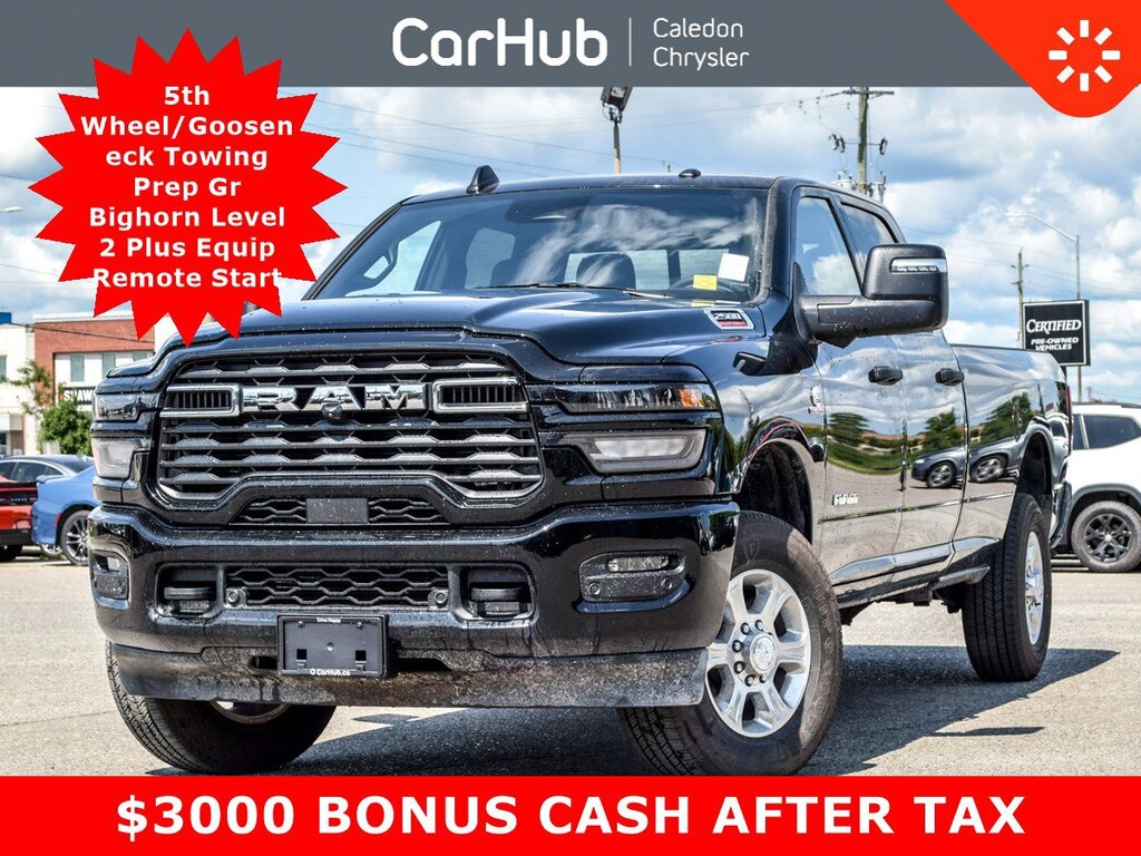 2025 RAM 2500 Big Horn 4x4 Crew Cab 8' Box 360Cam Sport Appearan