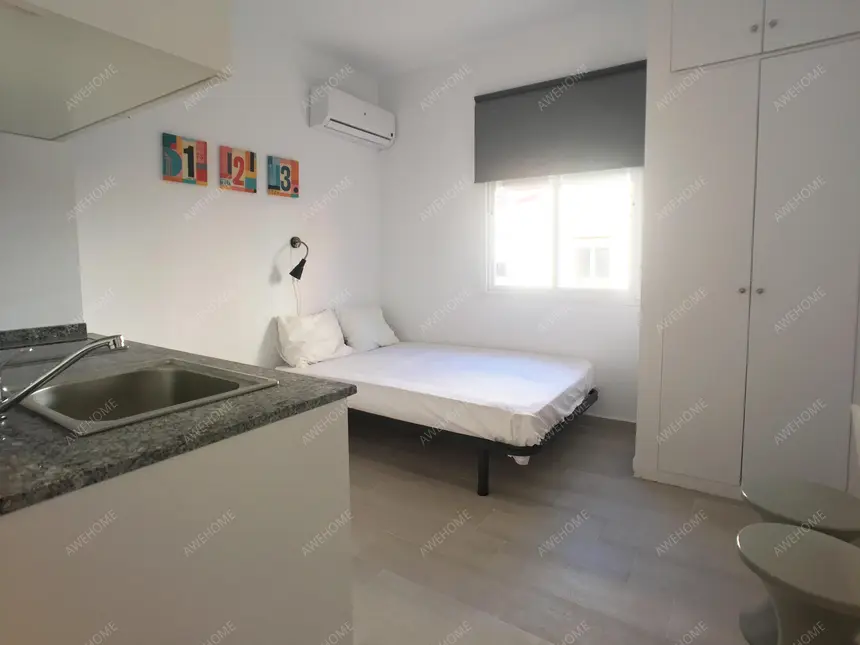 Estudio compacto no muy lejos del Parque de Pradolongo