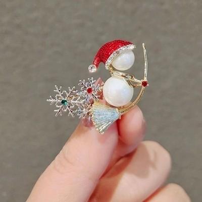 Christmas Brooch Pin for Women Pin Birthday Gift Daily Decoration Festival64552286741633124