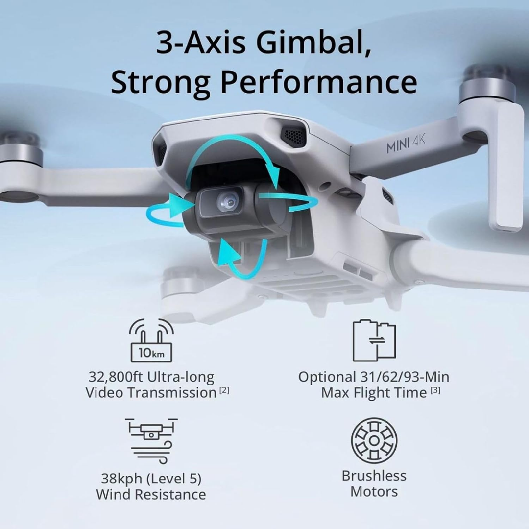 DJI Mini 4K Camera Drone Combo63059857333249122