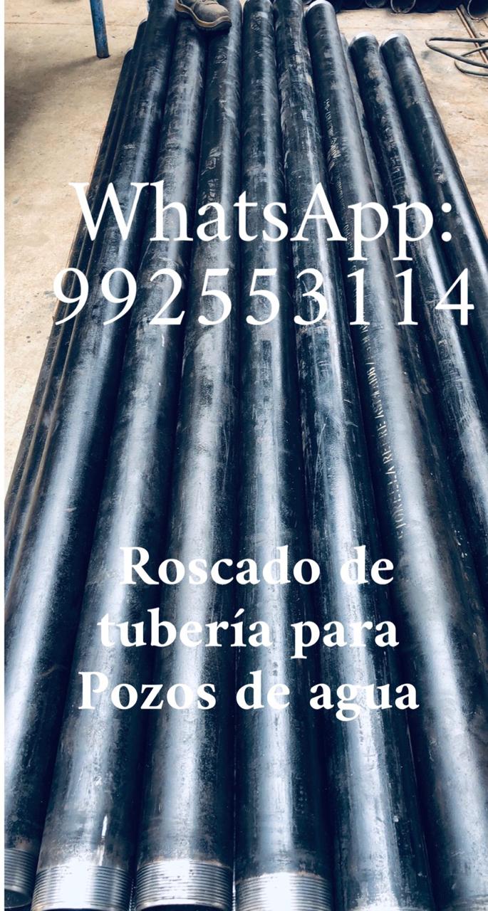 Roscado de tuberia de 4 pulgadas